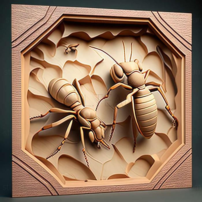 3D модель Camponotus interjectus (STL)